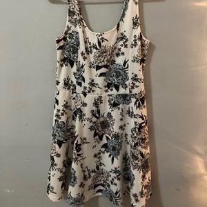 Mini floral dress